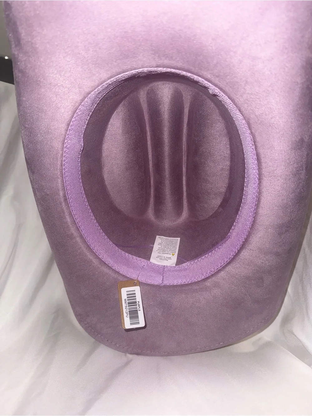 Lavender Women's Felt Cowboy Hat